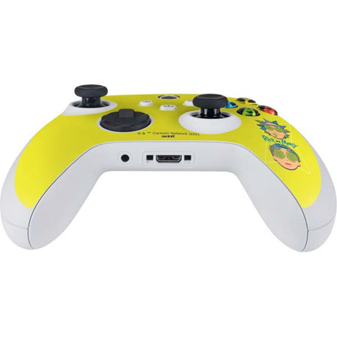 Adult Swim Rick and Morty Rick and Morty Portal Eyes Xbox Series S Controller Skin